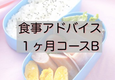 食事アドバイス1ヶ月コースB